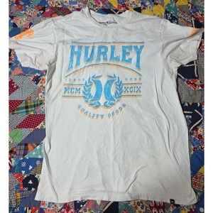 Buckle‎ White T Shirt Mens Large Short Sleeve Cotton Y2K Logo
